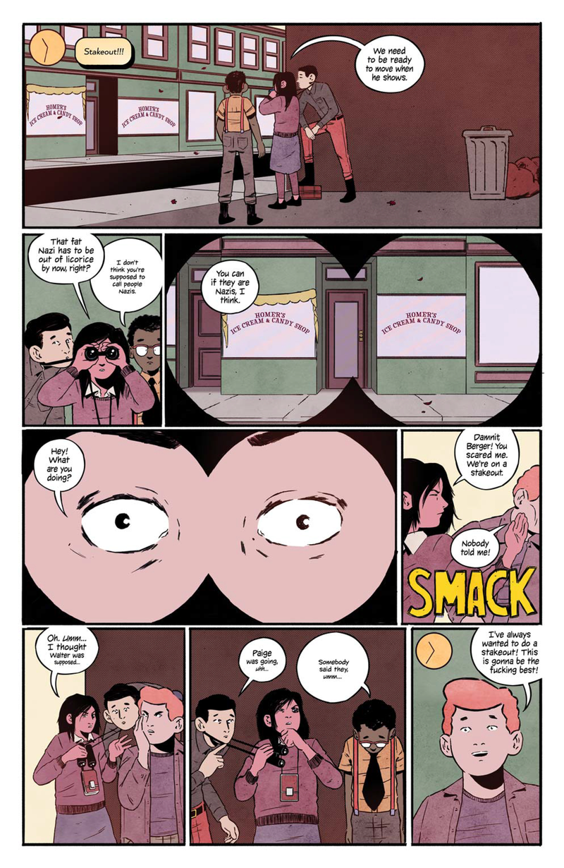 Illustration for article titled Read the First Issue of Kid's Crime Thriller 4 Kids Walk Into a Bank, Here for Free